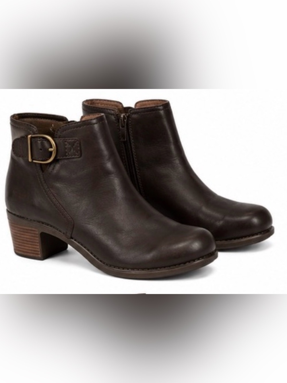 Dansko Brown Leather Ankle Booties. Size 40 (approximately US Women’s 9–9.5)